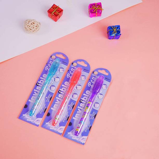 Muren Muren Invisible ink magic pen with UV light Multi-function Pen
