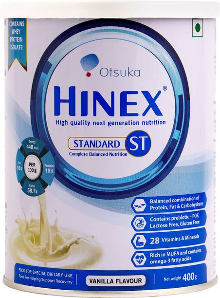 HINEX Standard- ST 400gm ( complete balanced nutrition) Whey Protein