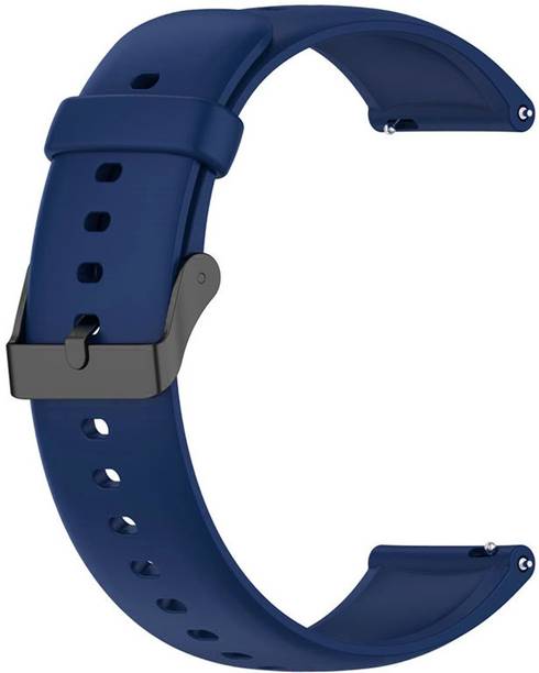 TECHWIND THD22CYSN2907NYBE Classic Silicon Watch Belt for 22MM Watches (CHECK MODEL LIST) Smart Watch Strap