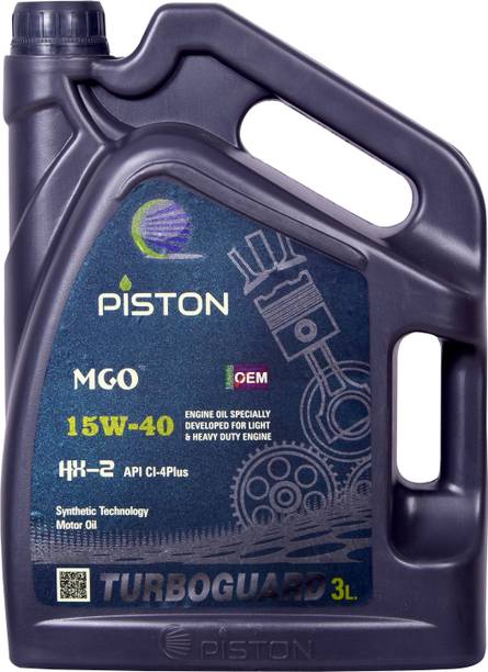 piston 15W-40 API CI-4 Plus For Petrol,Diesel &Cng Cars Full-Synthetic Engine Oil