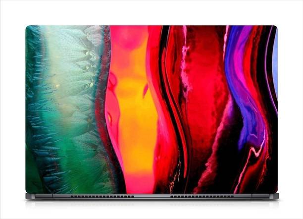 i-Birds ® Colored Artistic Glass Exclusive High Quality Laptop Decal, laptop skin sticker 15.6 inch (15 x 10) Inch iB-5K_skin_0899 High Quality HD Printed Vinyl Laptop Decal 15.6