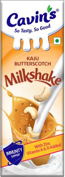 Cavin's Kaju Butterscotch Milkshake, with Zinc, Vitamin A & D, No Preservative