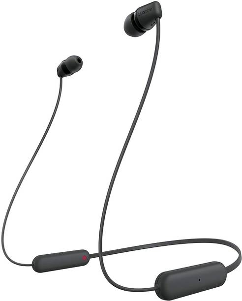 SONY WI-C100 with 25 Hours Battery Life Bluetooth Gaming