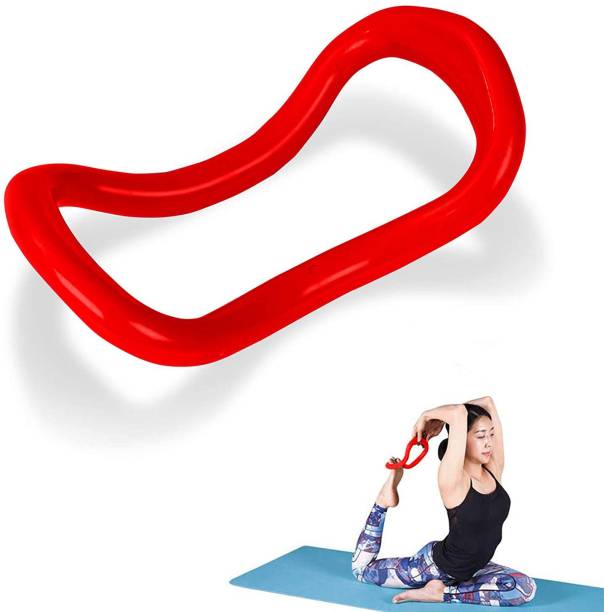 J M FASHION Yoga Circle Stretch Fascia Massage Workout Pilates Ring Fitness Home Pilates Ring