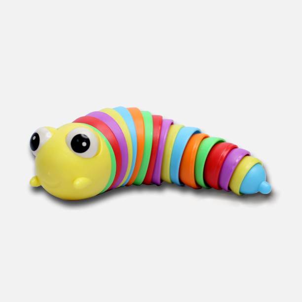 WiseWalker Kids & Adult Flexible Smooth And Stress relief Slug Toy Hand Puppets
