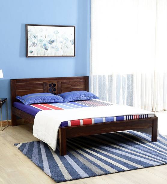 marutiwood Solid Wood king Bed Solid Wood King Bed
