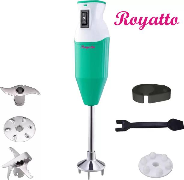 Royatto 300 W Green Electric Whisk, Hand Blender