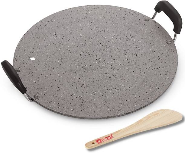 iVBOX ® Lalji-Marble 33cm SARAL 4mm Thickness Heavy Dosa Pathri Tawa 33 cm diameter