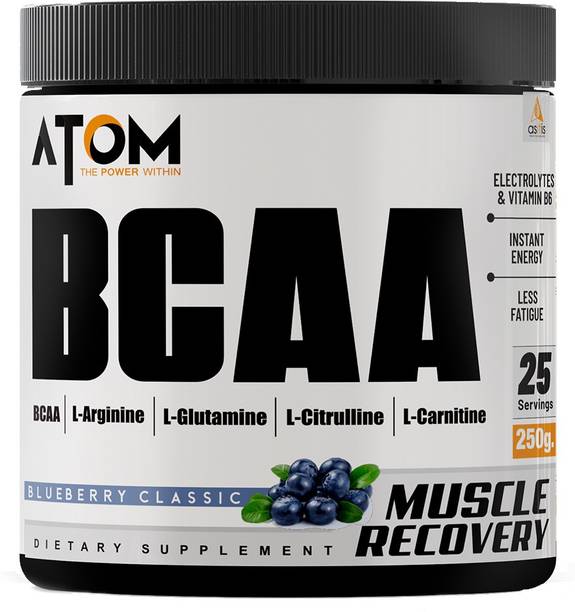AS-IT-IS Nutrition ATOM BCAA 250g with L-arginine, L-Carnitine, L-Citrulline | BCAA