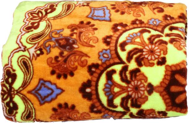 MFI Printed Double Mink Blanket for  Heavy Winter