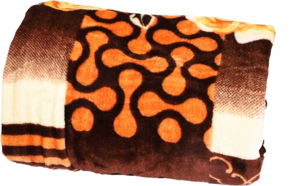 MFI Printed Double Mink Blanket for  Heavy Winter
