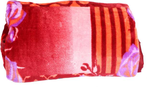 MFI Printed Double Mink Blanket for  Heavy Winter