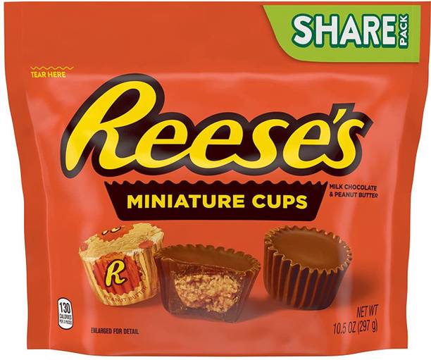 Hersheys Reeses Miniature Cups 297g Brittles