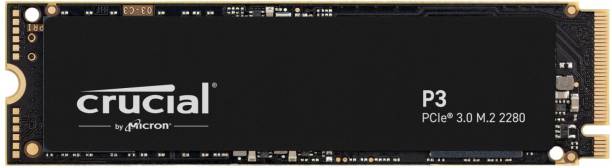 Crucial CT1000P3SSD8 1000 GB Desktop, Laptop Internal Solid State Drive (SSD) (P3 PCIe 3.0 NVMe M.2 2280)
