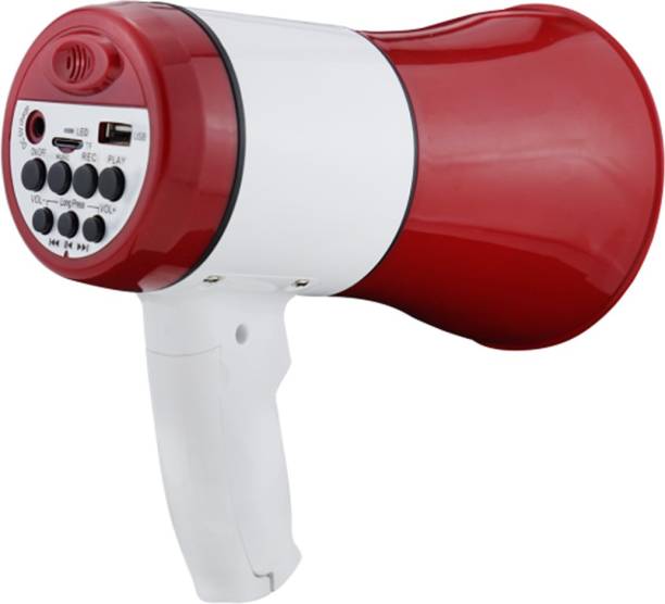 iWin Portable 30W Handheld Megaphone Loud Speaker Recording USB & SD-Card Support IN-MP1100 Indoor, Outdoor PA System