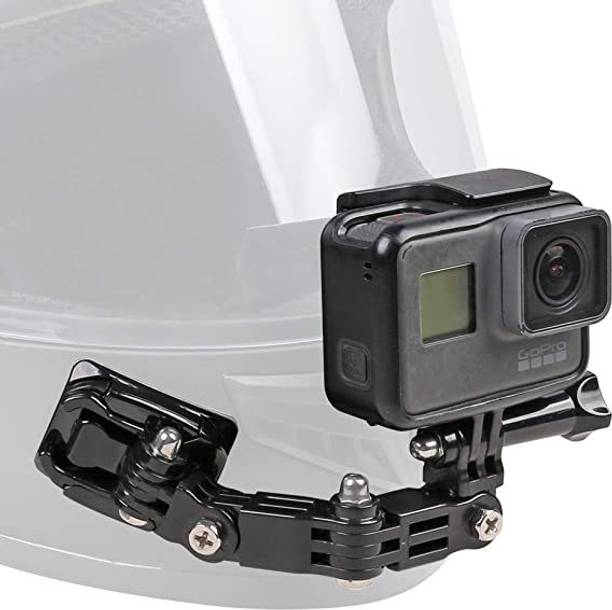 Adofys 4 way Helmet Chin Mount Kits for GoPro Hero 6 7 8 9 10 Black etc. Strap