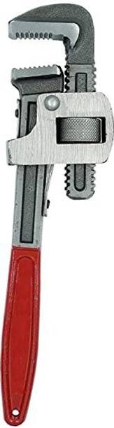 Forgesy Pipe Wrench /Adjustable Wrench IN Multi-Color Handle ( PACK OF 1) (8 INCH) Single Sided Pipe Wrench