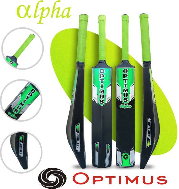 Optimus Alpha Full Size 6 (32.5 Inch) PVC/Plastic Cricket Bat For 12 - 14 Yrs