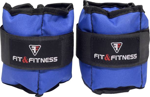 FIT & FITNESS 1KG X 2 Pc Blue Ankle & Wrist Weight Best Quality Blue Ankle & Wrist Weight