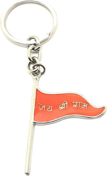 Shiani Jai Shree Ram Flag Key Chain