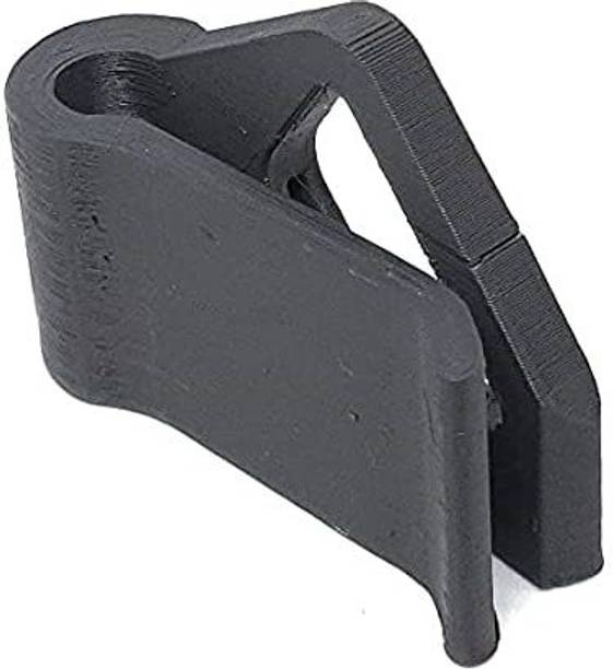 CERO 3D Printed Money Cash Clip with Coin(Black PLA Plastic) Plastic Money Clip