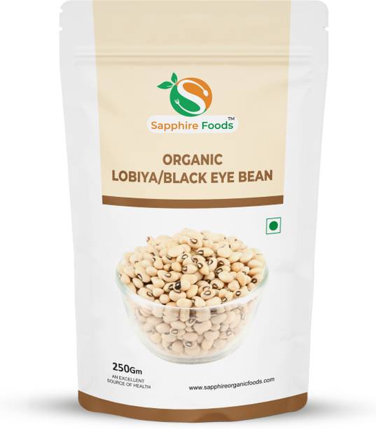 Sapphire Foods Organic Black Eyed Beans (Whole)
