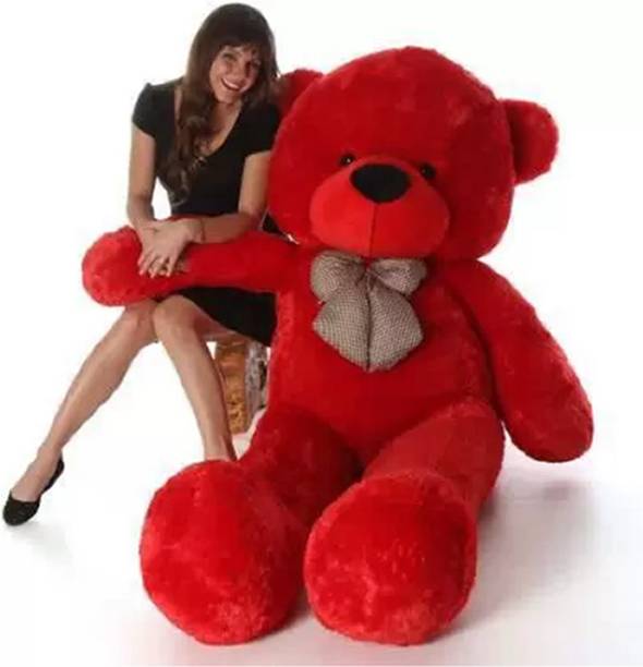 RSS SOFT TOYS 3 feet Red teddy bear - 90.7cm (Red)  - 90.6 cm