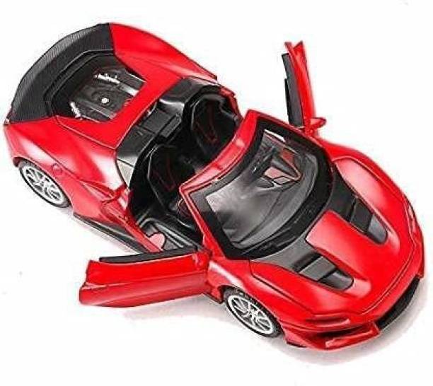 FUNABLO Metal Pull Back Die-cast Car 1:32 Ferrari J50 Diecast Metal Pullback Toy