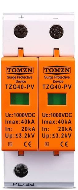 amiciSmart DC Surge Protector, Lightning Protection Device 1000V 20KA~40KA MCB