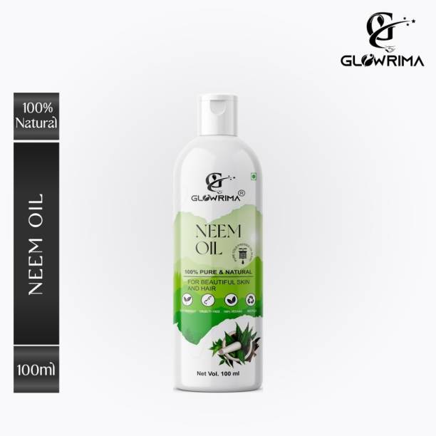 Glowrima 100% Pure &amp; Natural Refined Neem Oil 100ML (Pack Of 1) Hair Oil