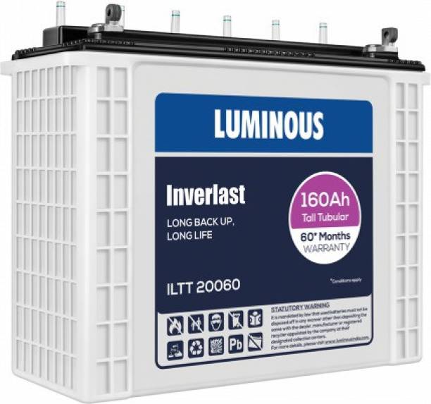 LUMINOUS Inverlast ILTT 20060 160Ah Tubular Inverter Battery