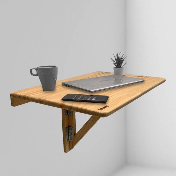Solvd-in-box Waldesk - Foldable Wall Mounted Table for Study & Laptop Activity Table Desk Solid Wood Office Table