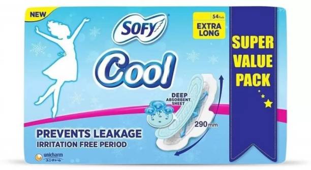 SOFY Cool Super XL - 54 Sanitary Pad