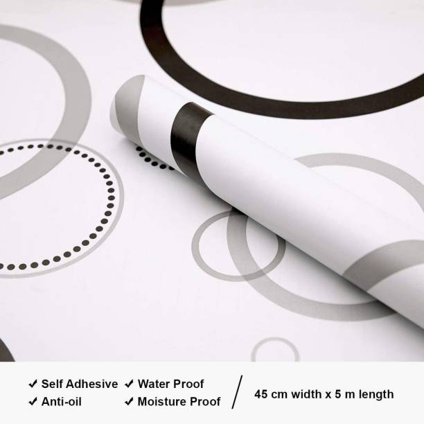 Anna Stella 304 cm Wall Stickers Waterproof &amp; 100% Removable PVC Wallpaper(304.8x45.72CM) Self Adhesive Sticker