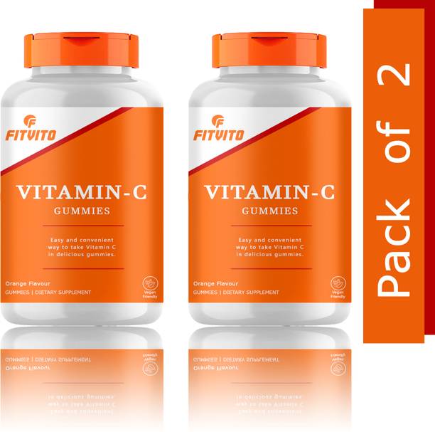 Fitvito Vitamin C Orange & Zinc for Adults & Kids, Immunity Boost, Skincare (SD42)Ultra