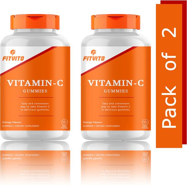 Fitvito Vitamin C Orange & Zinc for Adults & Kids, Immunity Boost, Skincare (SD42)Pro