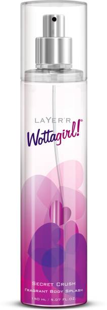 LAYER'R Wottagirl Secret Crush Long Lasting Fragrance Body Spray  -  For Women