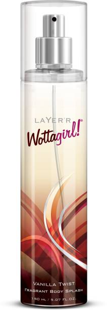 LAYER'R Wottagirl Vanilla Twist Long Lasting Fragrance Body Spray  -  For Women