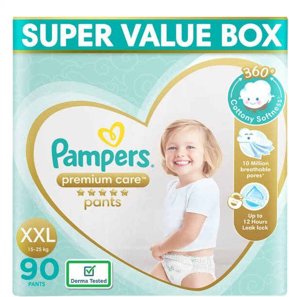 Pampers Premium Care Diaper Pants with 360 Cottony Softness - XXL