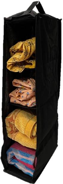 Addyz Hanging Shoe Bag Space Saving Solution Ideal for Temporary Room Office Closet Organizer