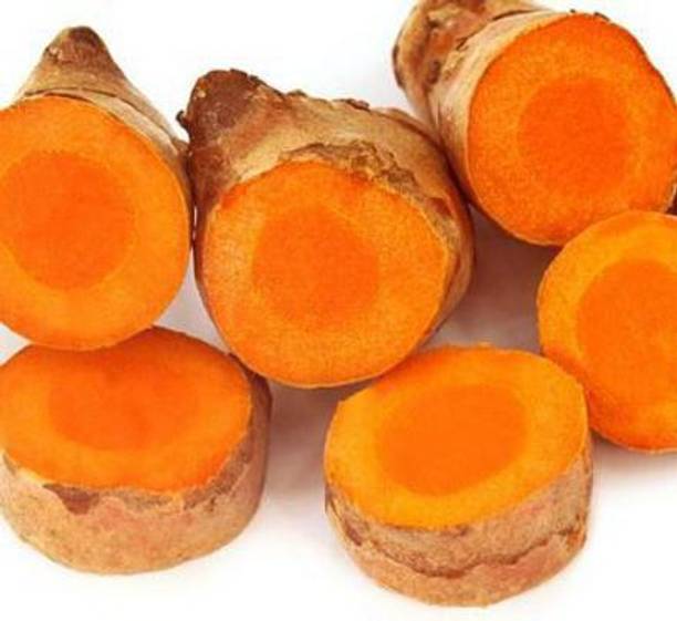 रन्ना बिल्कुल ऑर्गेनिक और ताज़ा कच्ची हल्दी कच्ची हल्दी (400 gm)