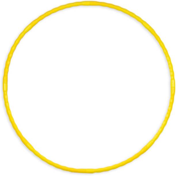 RATNA'S Diamond Hula Hoop Ring (Yellow) Hula Hoop (Diameter - 30 cm) (2343 Yellow) Hula Hoop