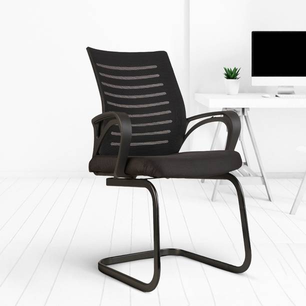 CELLBELL Desire C104 Mesh Mid-Back Visitor Chair Fabric Office Visitor Chair