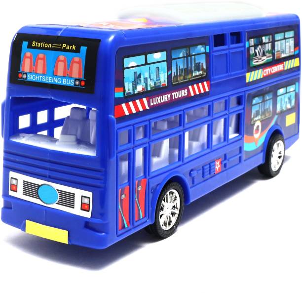 KITBUNNY Medium Size Bus Toy For Kids & Children.