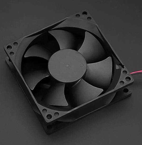 TechSupreme DC 12V Cooling Fan for DIY Incubator Cabinet Fan 3 Inch Cooling Fan All in one Cooler