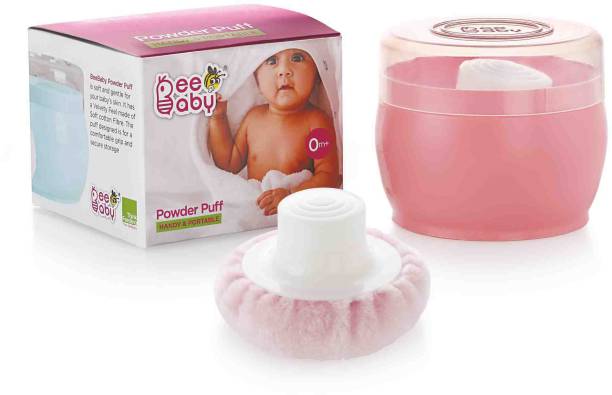 Beebaby Premium Powder Puff with Carry Case