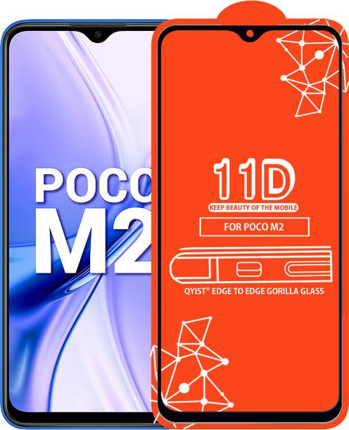 Qyist Edge To Edge Tempered Glass for Poco M2