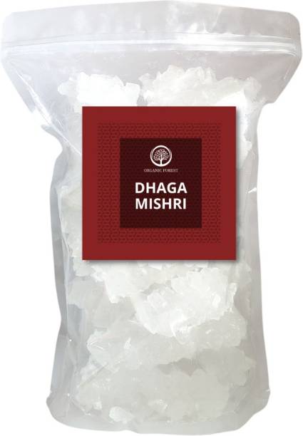 organic forest Dhaga Mishri, 900g (Pure Thread Crystal) Mishri crystals Sugar