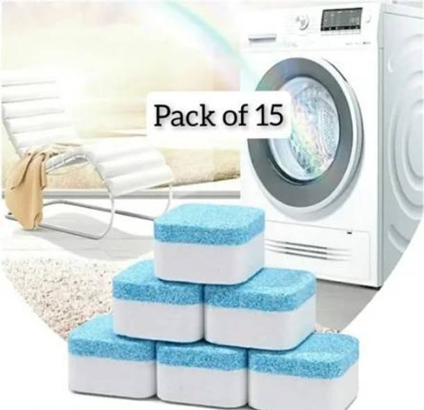 AZAL Washing Machine Tablets for Cleaning Dishwashing Detergent Dishwash Bar 15 pcs Descaler (Regular)