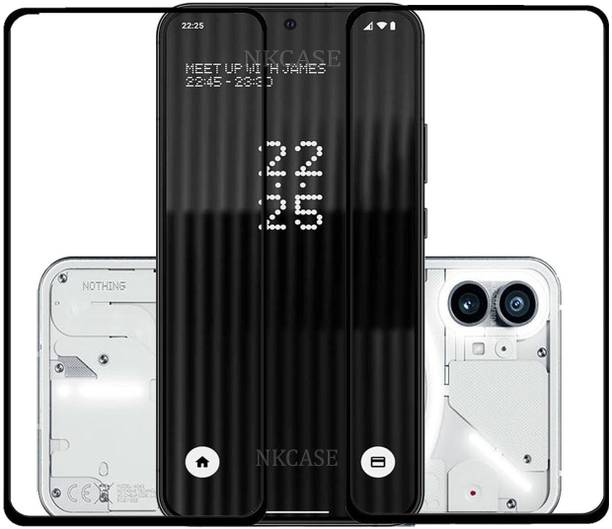 NKCASE Edge To Edge Tempered Glass for Nothing Phone (1),Nothing Phone 1